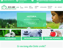 Tablet Screenshot of eco-abc.com.pl